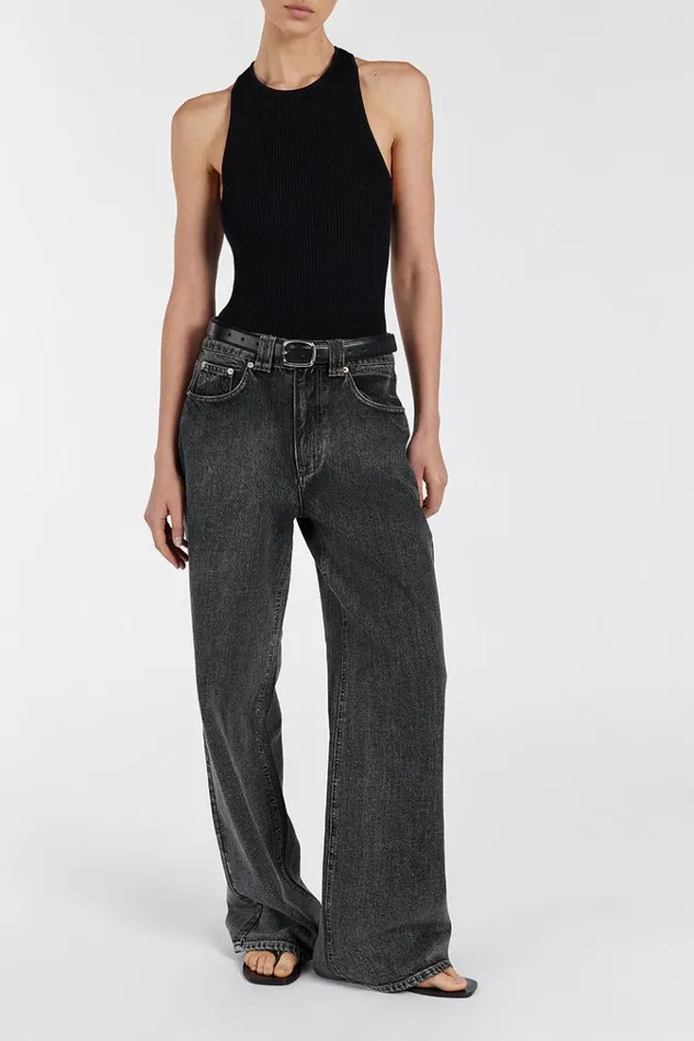 DISSH Jeans REAGAN 20 BLACK SLOUCHY JEAN 8211 Women