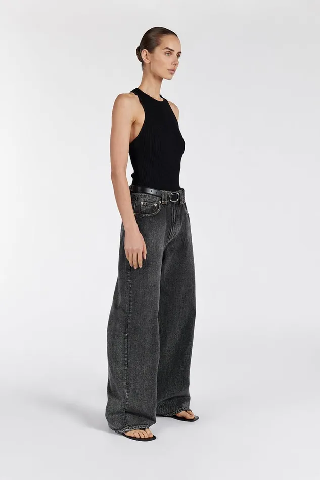 DISSH Jeans REAGAN 20 BLACK SLOUCHY JEAN 8211 Women