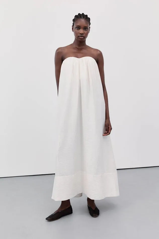 DISSH Midi Dresses SHANIYA CREAM MARLE MIDI DRESS 8211 Women
