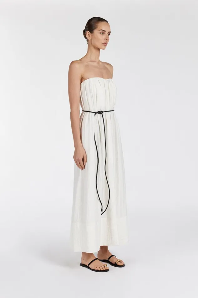 DISSH Midi Dresses SHANIYA CREAM MARLE MIDI DRESS 8211 Women