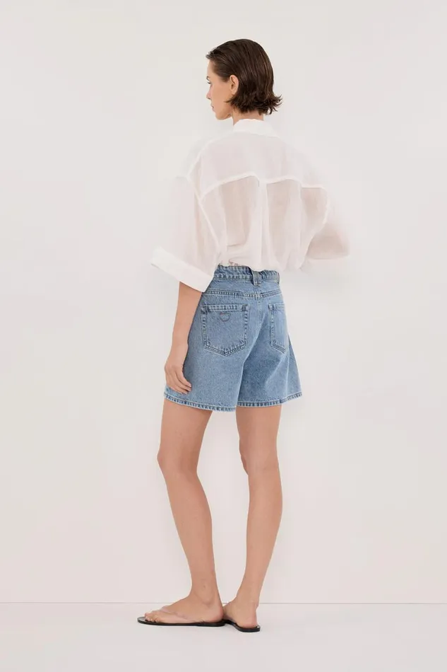 DISSH Shorts FINN MEDIUM BLUE DENIM SHORT 8211 Women