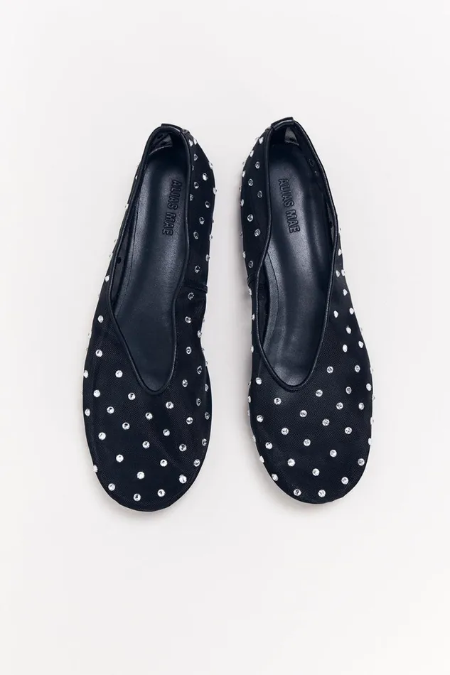 DISSH The Gift Shop ALIAS MAE PIPER BLACK BALLET FLAT 8211 Women