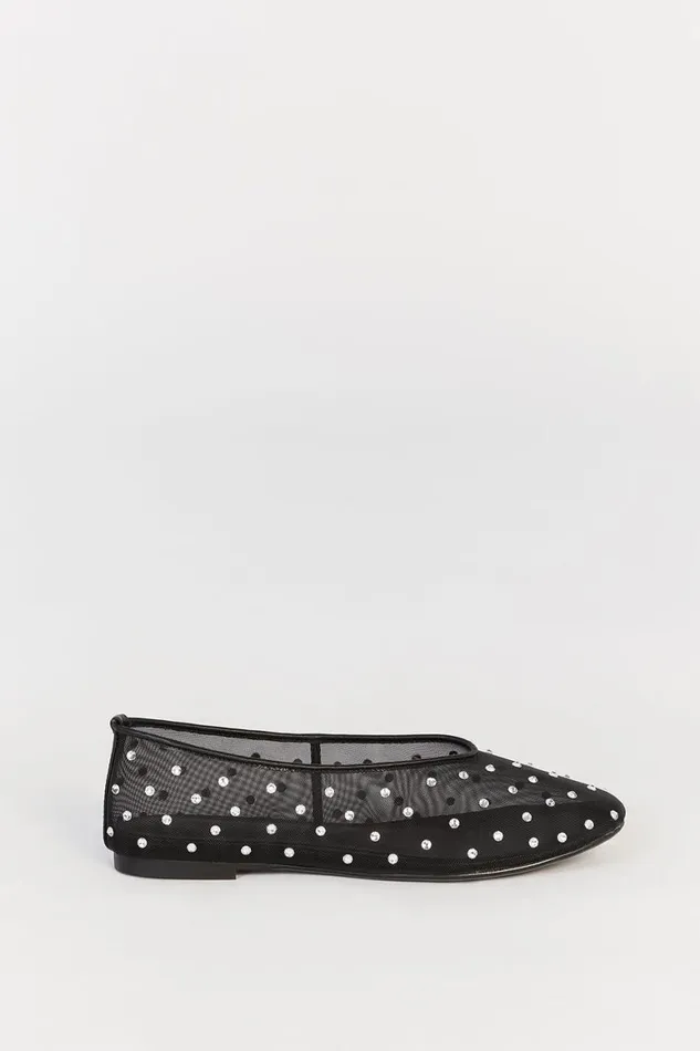 DISSH The Gift Shop ALIAS MAE PIPER BLACK BALLET FLAT 8211 Women
