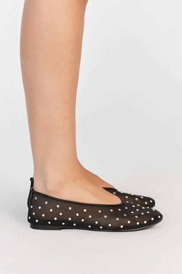 DISSH The Gift Shop ALIAS MAE PIPER BLACK BALLET FLAT 8211 Women