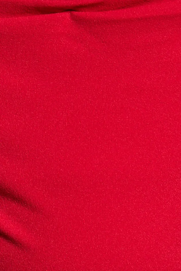 Donna Top 8211 Cowl Neck Corset Top In Red Women Showpo Tops