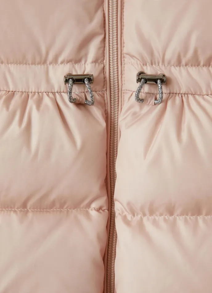 Downjackets Girl 216 Il Gufo Long Down Jacket With Hood