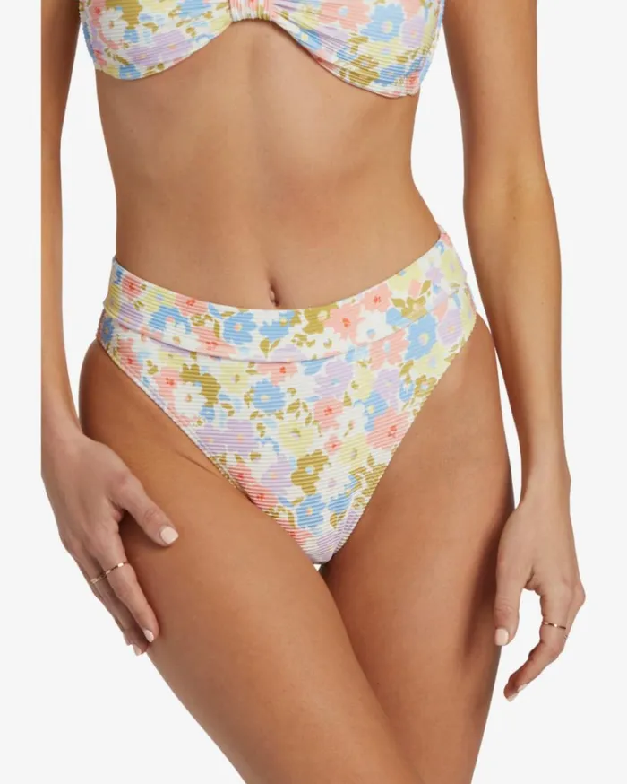 Dream Chaser Tanlines Maui Rdr Bikini Bottom Multi Women Billabong Bikinis