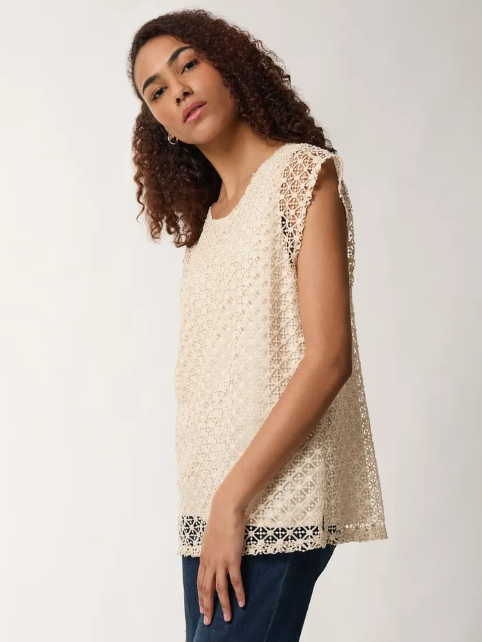 Drop Shoulder Top Lafayette Lace Women Jones New York Sale Drop Shoulder Top Lafayette Lace Women Jones New York Sale