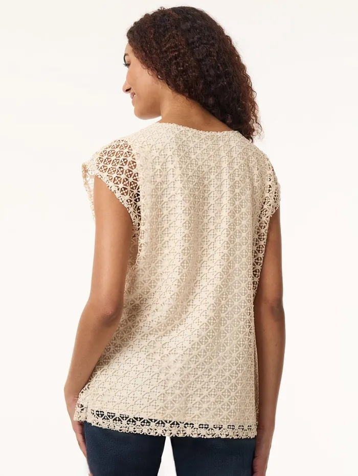 Drop Shoulder Top Lafayette Lace Women Jones New York Sale Drop Shoulder Top Lafayette Lace Women Jones New York Sale