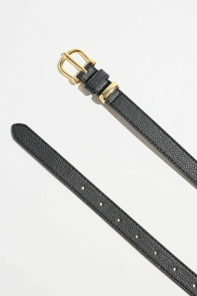 Dynamite Belts Women Mini Classic Belt Black