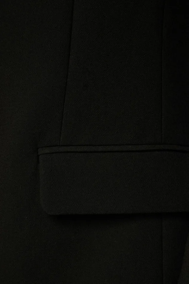 Dynamite Blazers and Vests Women Adeline Single Breasted Blazer Black