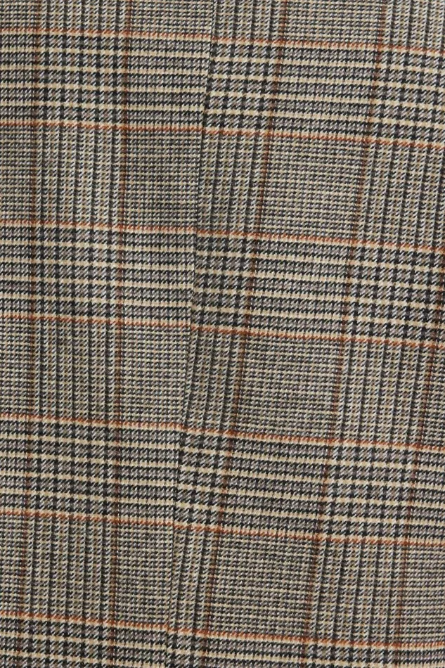 Dynamite Blazers and Vests Women Diana Plaid Oversized Blazer Brown