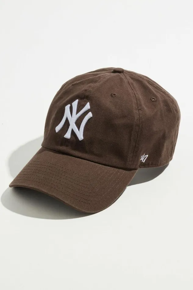 Dynamite Caps and Hats Women New York Clean Up Cap Brown