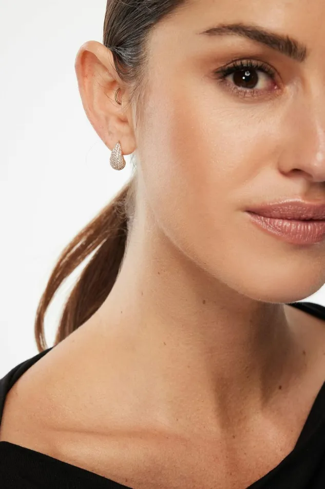 Dynamite Earrings Women 3Pack Mini Drop Earrings Pink