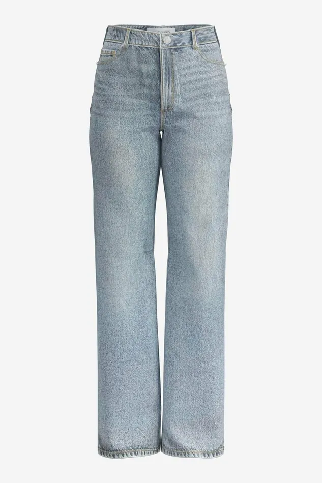 Dynamite Jeans and Denim Women Heidi Wide Leg Jeans Blue