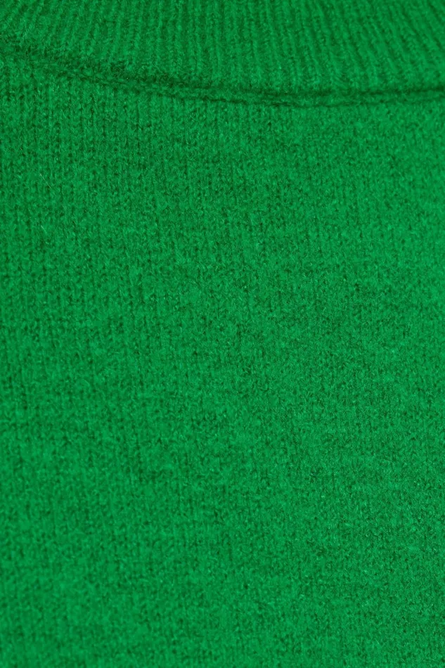 Dynamite Tops Women Heavenlyarn Crewneck Sweater Green