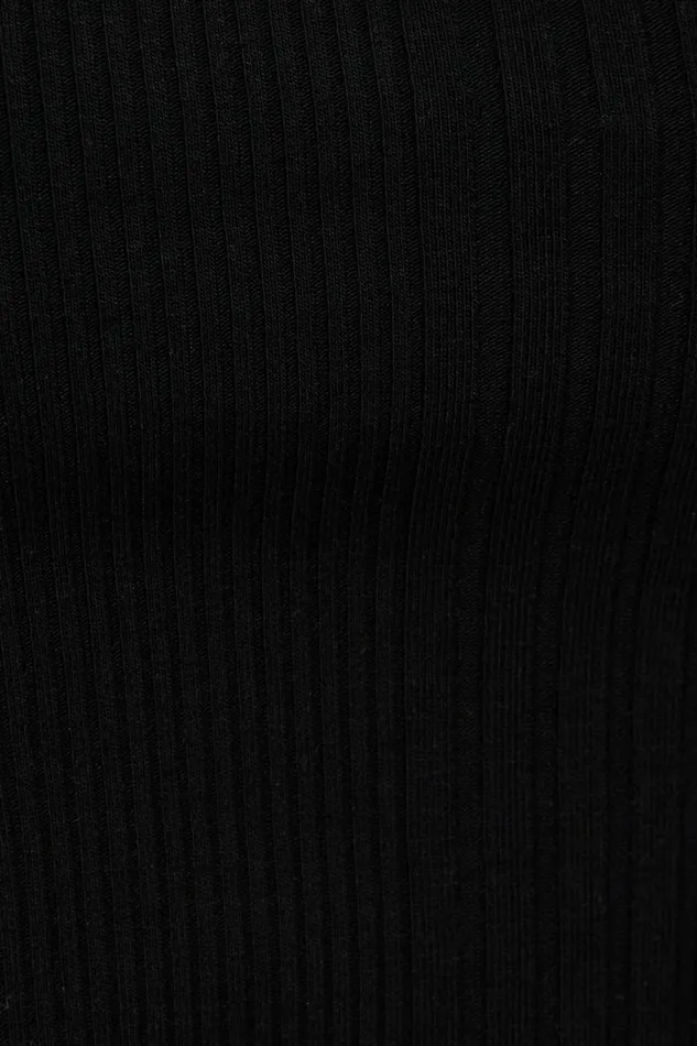 Dynamite Tops Women Variegated Rib Camisole Black