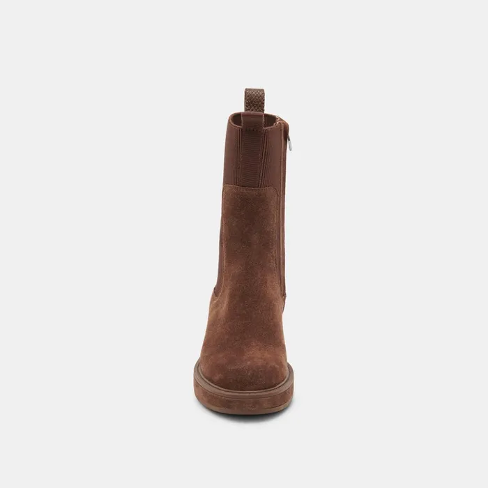 Elyse H2O Boots Cocoa Suede Women Dolce Vita Boots and Booties