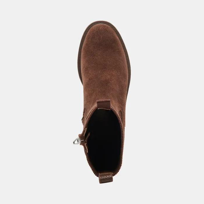 Elyse H2O Boots Cocoa Suede Women Dolce Vita Boots and Booties
