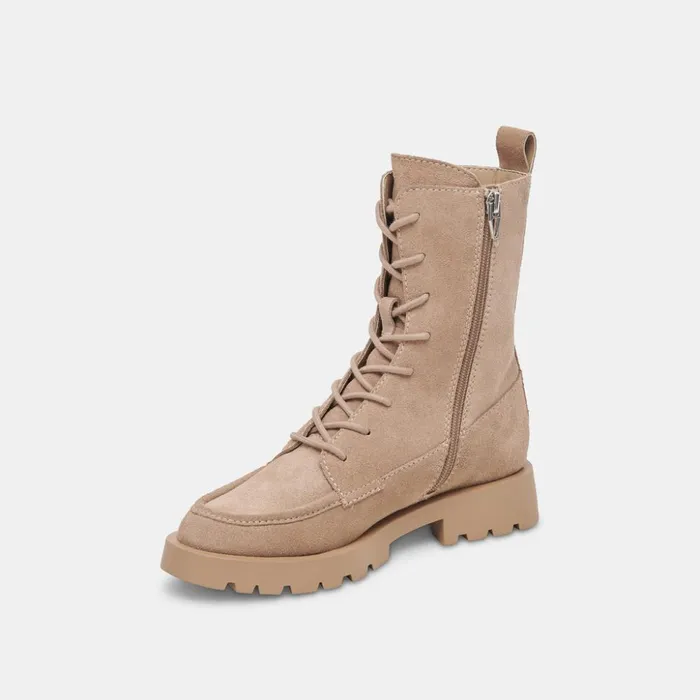 Erlene Boots Almond Suede Women Dolce Vita Boots and Booties