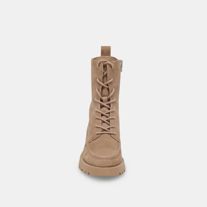 Erlene Boots Almond Suede Women Dolce Vita Boots and Booties