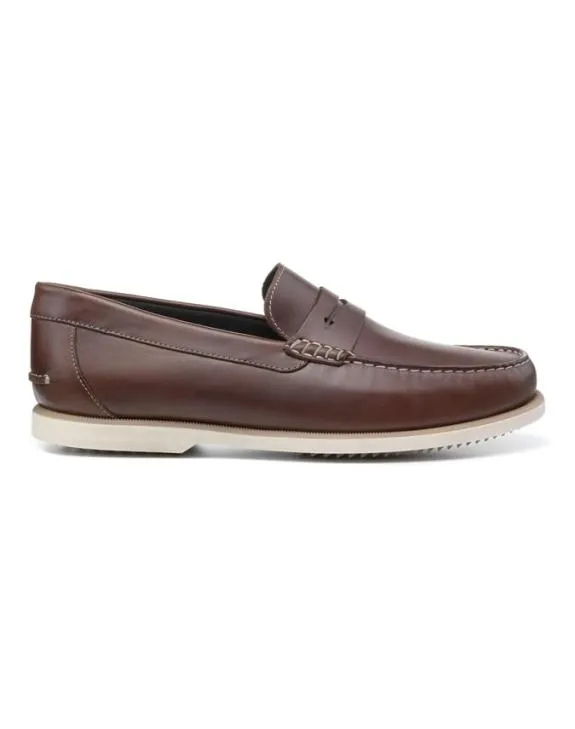 Ezra Shoes Tan Mens Hotter SlipOn Shoes
