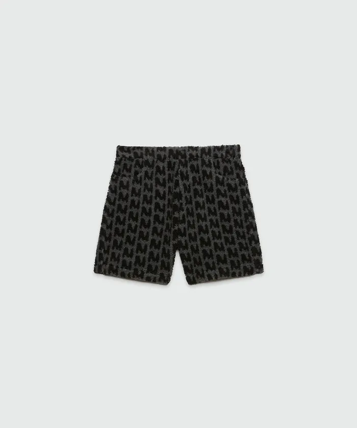 FauxFur 034Themwave034 Jacquard Shorts Men MSGM Pants And Shorts