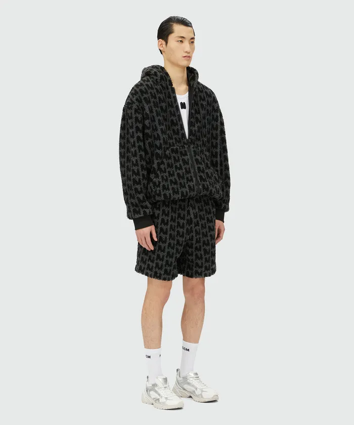 FauxFur 034Themwave034 Jacquard Shorts Men MSGM Pants And Shorts