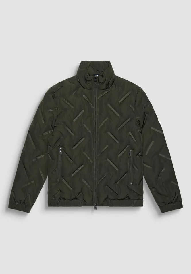 Field Jackets And Coats Men Antony Morato Regular Fit Fabric Jacket With Synthetic Dupont Sorona Padding Dark Olive Green Field Jackets And Coats Men Antony Morato Regular Fit Fabric Jacket With Synthetic Dupont Sorona Padding Dark Olive Green