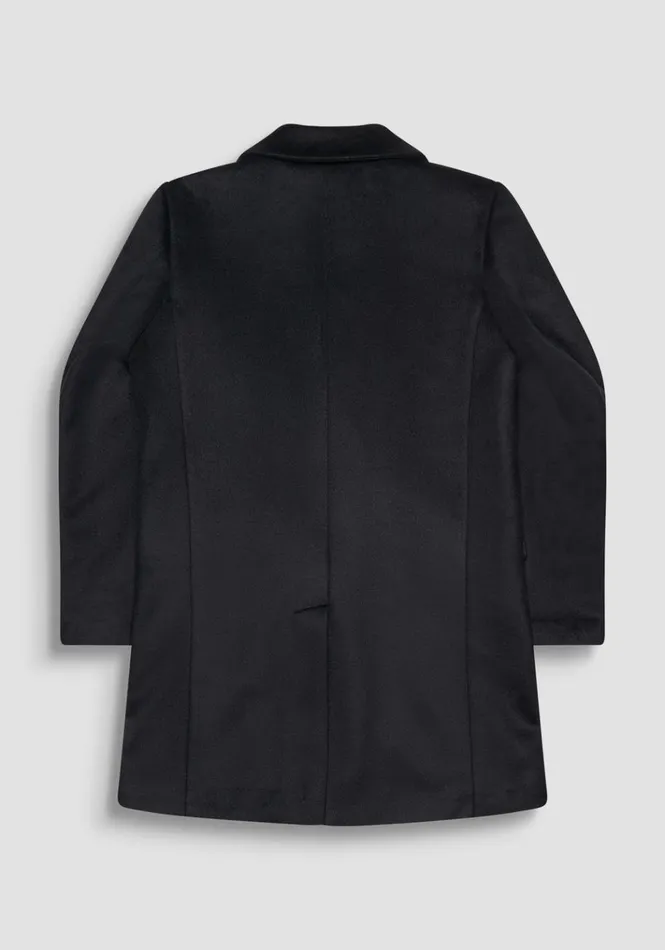 Field Jackets And Coats Men Antony Morato Russel Slim Fit Wool Blend Coat Black