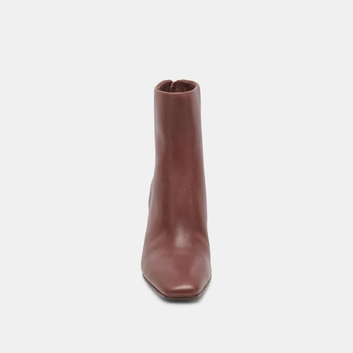 Fifi H2O Booties Chocolate Leather Women Dolce Vita Boots and Booties