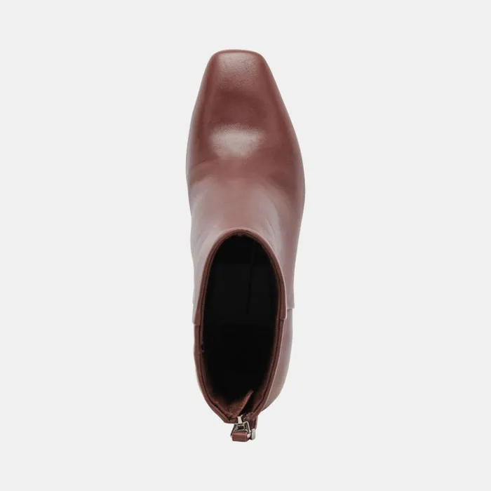Fifi H2O Booties Chocolate Leather Women Dolce Vita Boots and Booties