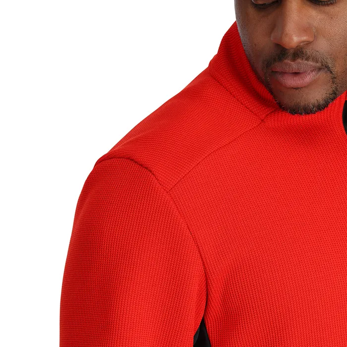 Fleece Mens Spyder Bandit Full Zip 8211 Volcano