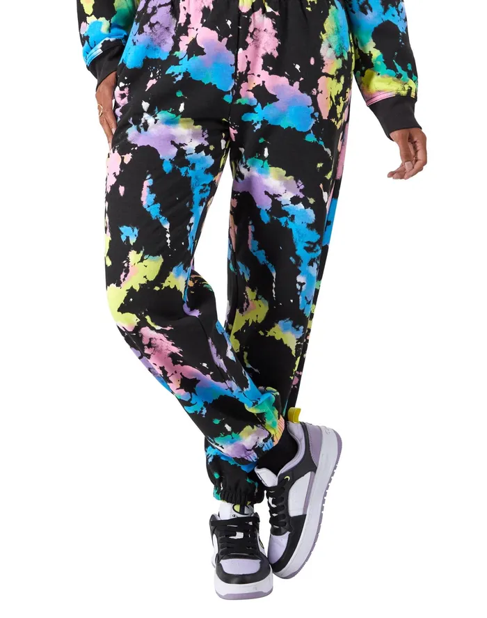 Fleece Sweatpants Euphoric Black 29034 Euphoric Black Women Champion Pants
