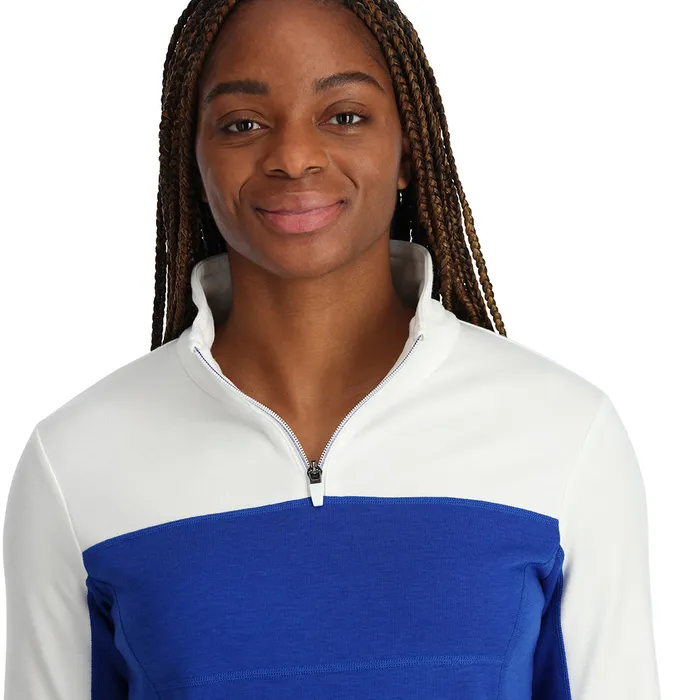 Fleece Womens Spyder Speed Half Zip 8211 Electric Blue