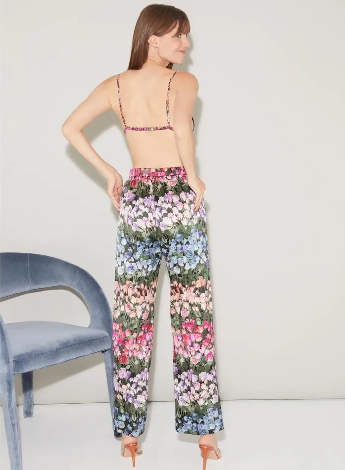 Fleur Du Mal Bottoms Women Rose Stripe Pant Rose Stripe Fleur Du Mal Bottoms Women Rose Stripe Pant Rose Stripe