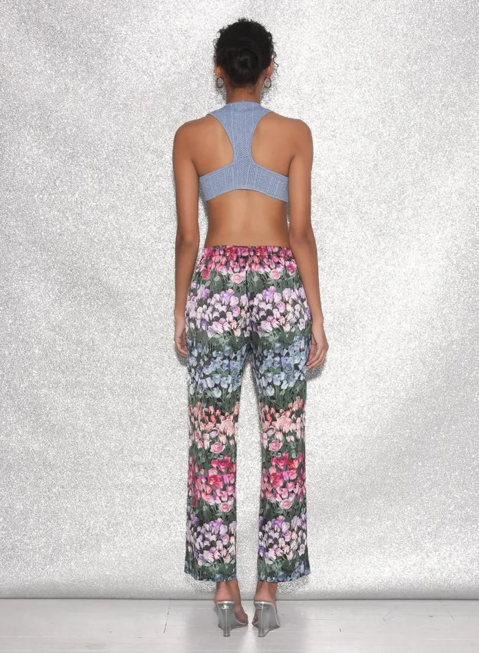 Fleur Du Mal Bottoms Women Rose Stripe Pant Rose Stripe Fleur Du Mal Bottoms Women Rose Stripe Pant Rose Stripe
