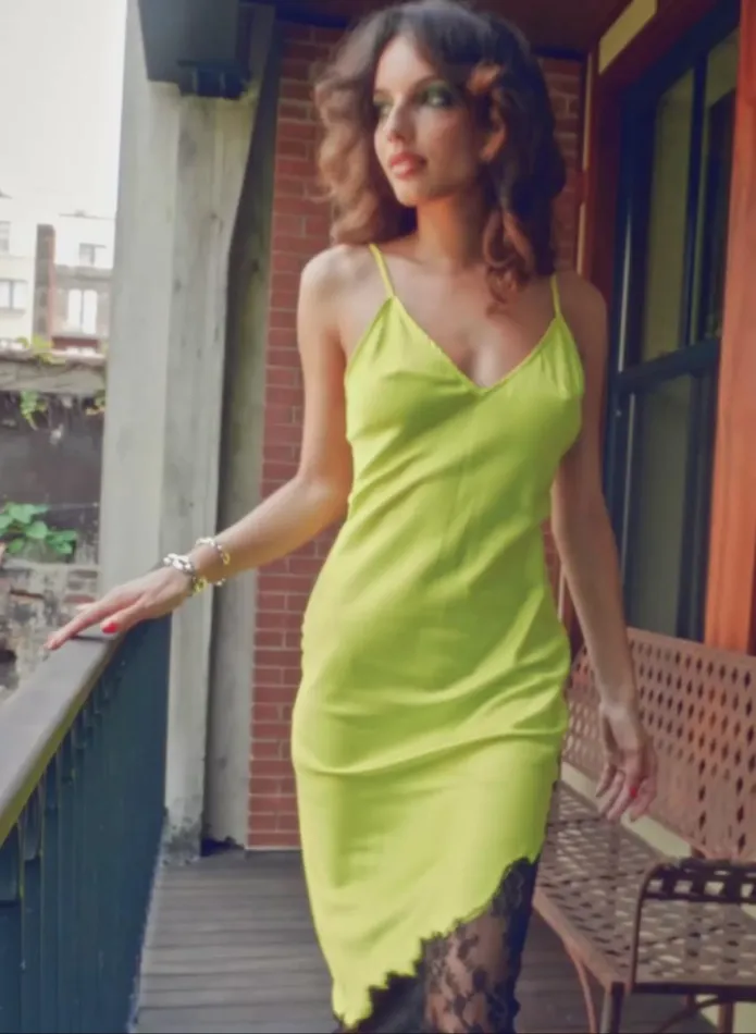 Fleur Du Mal Dresses Women Silk U0026 Chantilly Lace Slip Volt Fleur Du Mal Dresses Women Silk U0026 Chantilly Lace Slip Volt