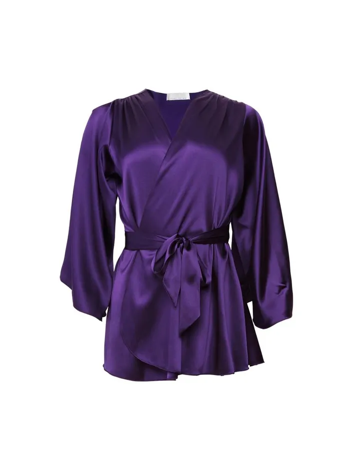 Fleur Du Mal Pleasure Women Angel Sleeve Robe Aa Fleur Du Mal Pleasure Women Angel Sleeve Robe Aa