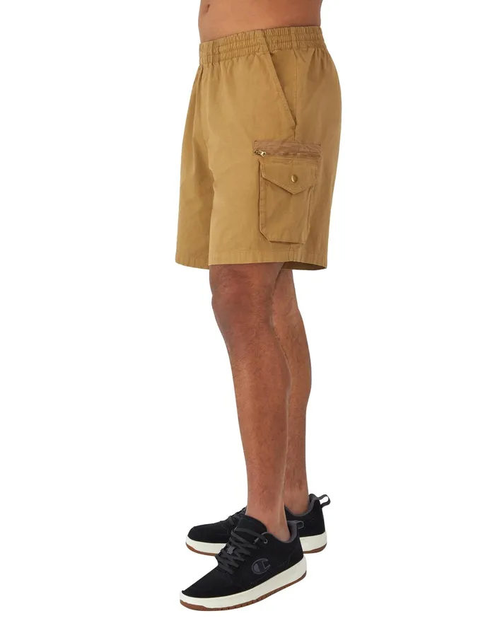 GarmentDye Utility Shorts 8034 Garment Dye Tan Slacks Men Champion Shorts