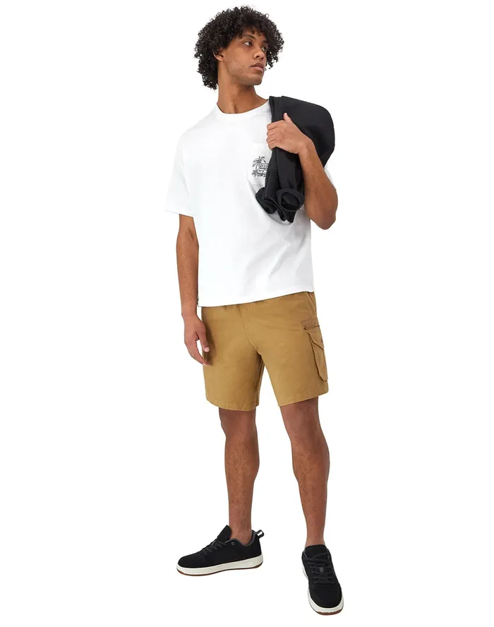 GarmentDye Utility Shorts 8034 Garment Dye Tan Slacks Men Champion Shorts