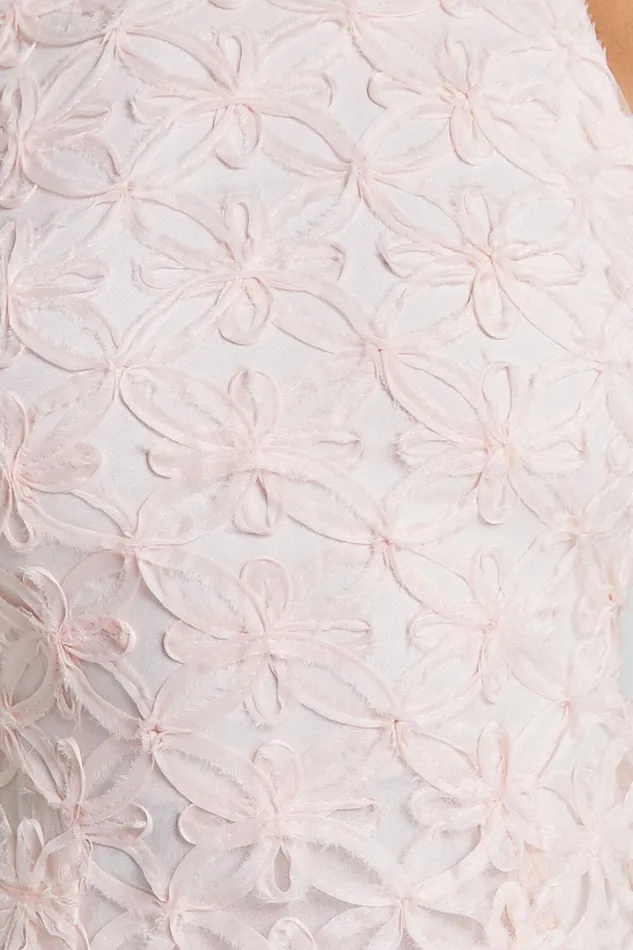 Georgina Midi Dress 8211 Crew Neck Sleeveless A Line Dress In Blush Pink Women Showpo Dresses
