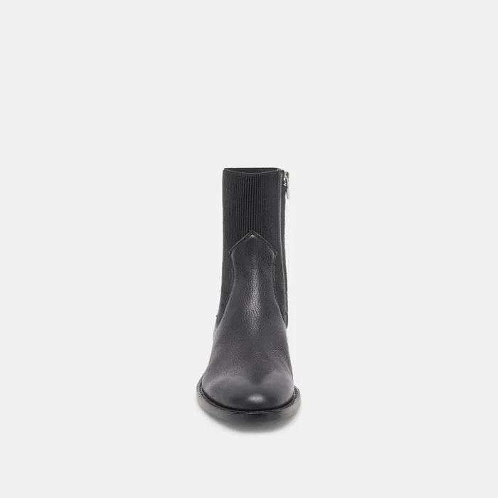 Gineva Boots Black Leather Women Dolce Vita Boots and Booties