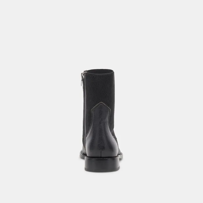 Gineva Boots Black Leather Women Dolce Vita Boots and Booties