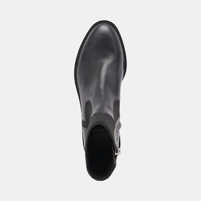 Gineva Boots Black Leather Women Dolce Vita Boots and Booties