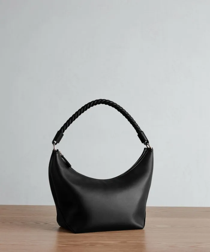 Handbags and Clutches Women Jenni Kayne Crescent Shoulder Bag Black