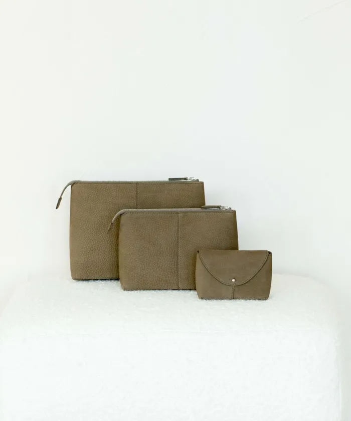 Handbags and Clutches Women Jenni Kayne Medium Zip Pouch Laurel