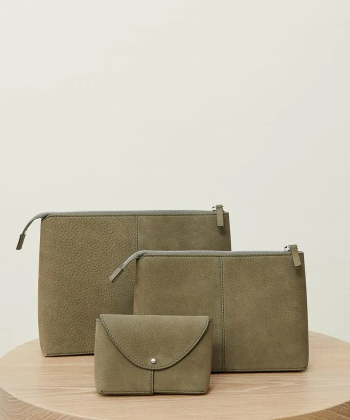 Handbags and Clutches Women Jenni Kayne Medium Zip Pouch Laurel