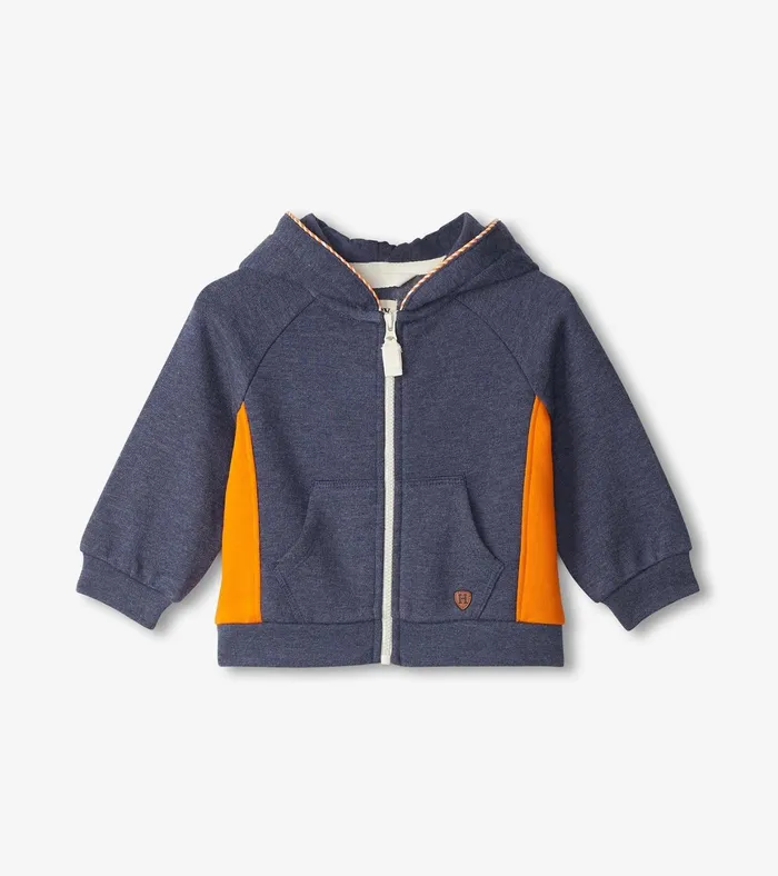 Hatley Baby and Toddler Boys Oriole Stripe ZipUp Hoodie Baby and Toddler Sweaters