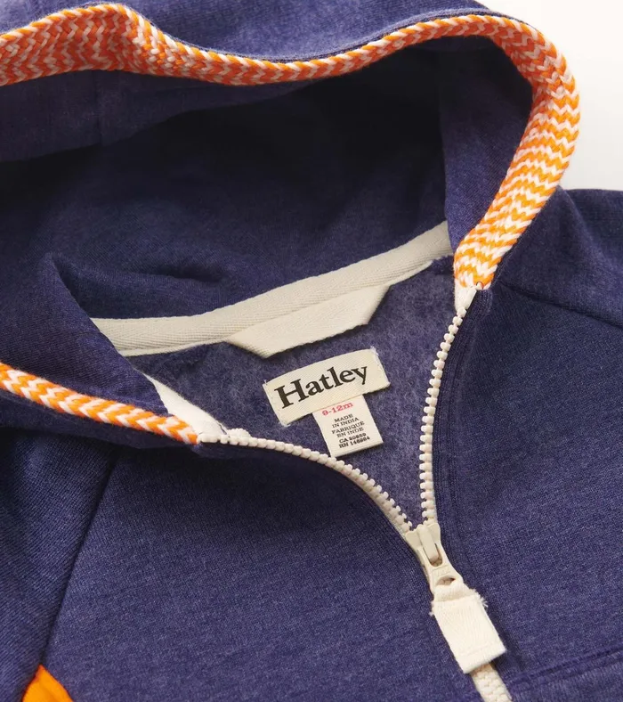 Hatley Baby and Toddler Boys Oriole Stripe ZipUp Hoodie Baby and Toddler Sweaters